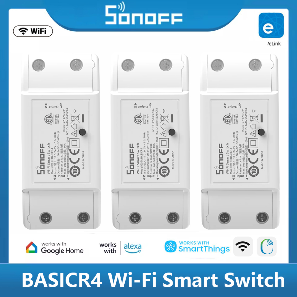 Sonoff Basic Switch - سونوف بيسك-آر4 ميني، مفتاح ذكي واي