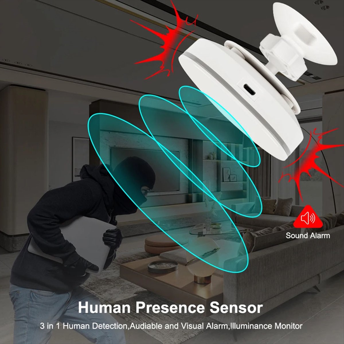 Smart Home Automation Diy - مستشعر وجود بشري دويو زيجبي 3.0