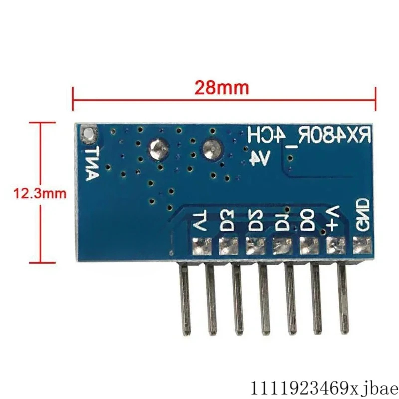 وحدة استقبال وإرسال لاسلكية بت - مراجعة 433Mhz Receiver Module وسعره