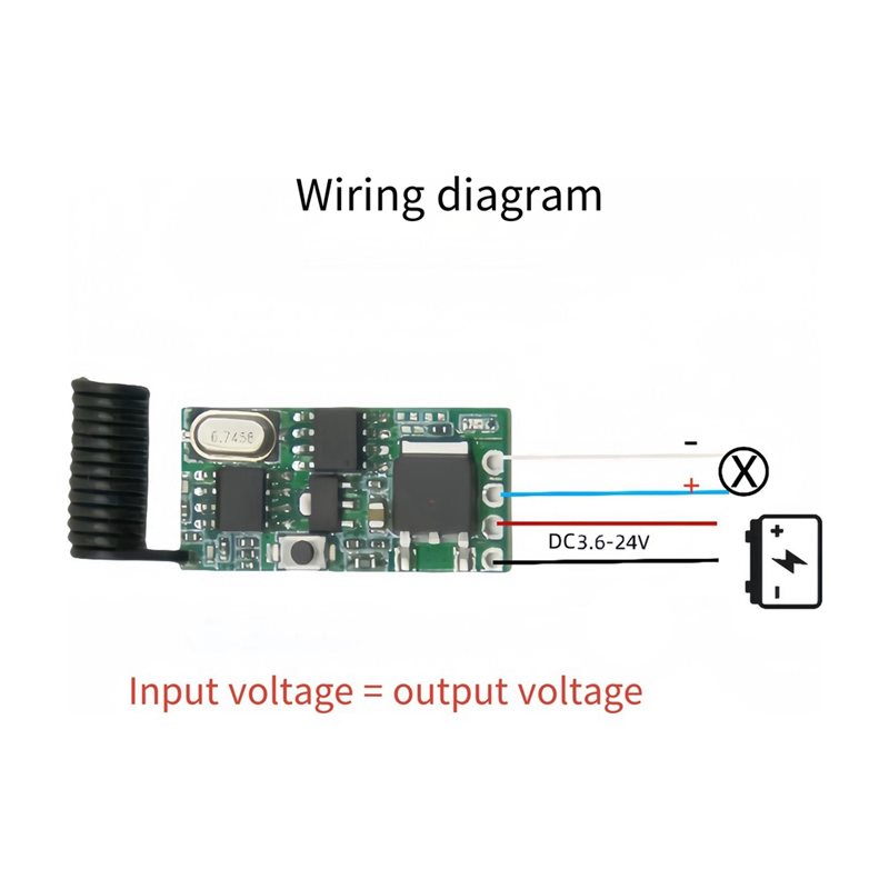 وحدة تحكم لاسلكية للتبديل اللا - مراجعة 433Mhz Receiver Module وسعره