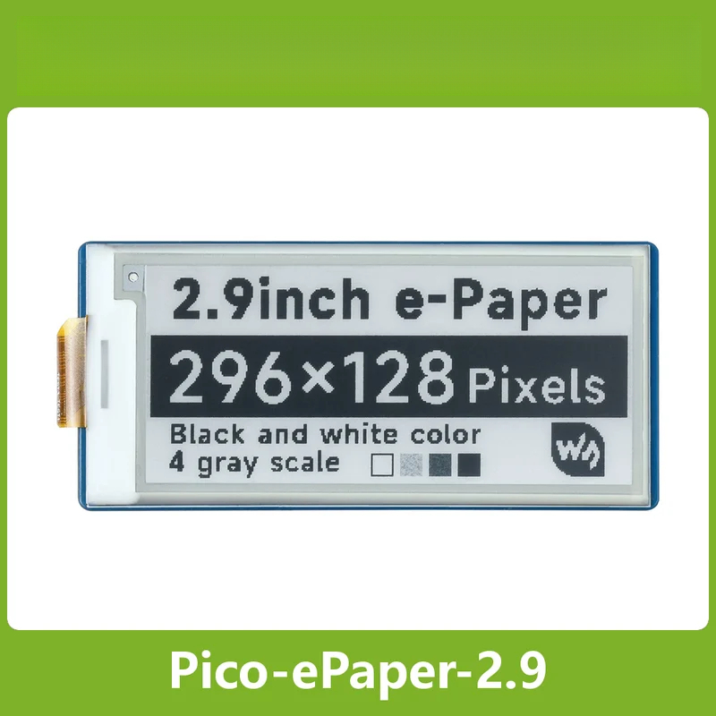 شاشة عرض إلكترونية بحجم 2.9 بو - مراجعة Display Epaper 2.9 وسعره
