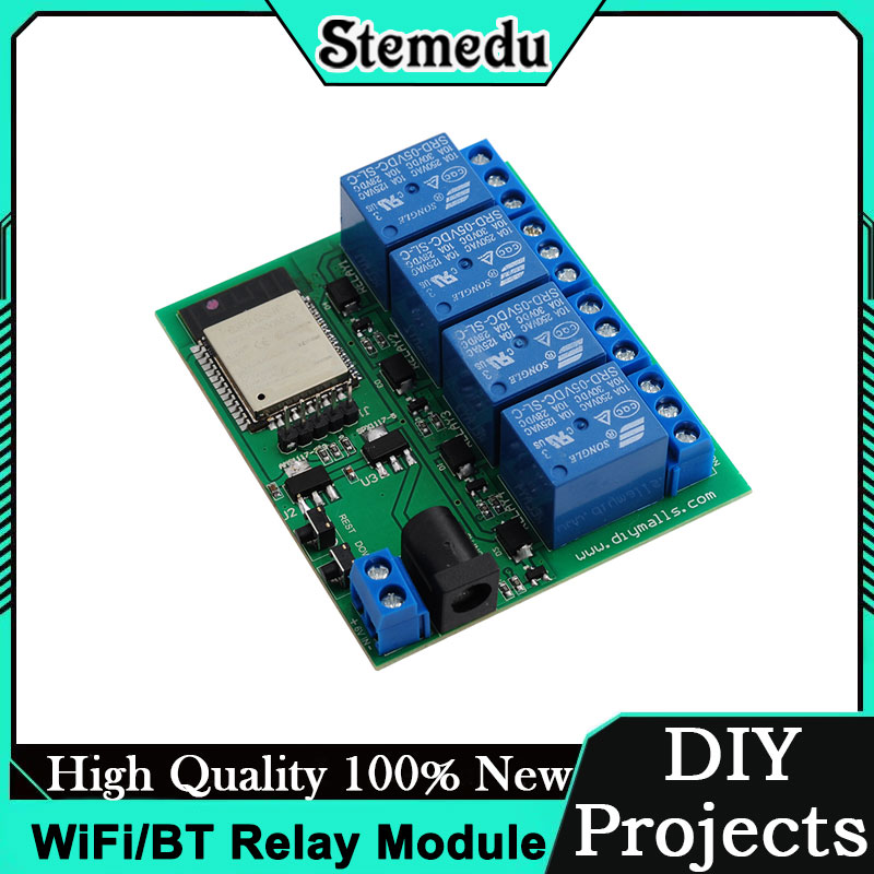 وحدة ترحيل ESP32S ذات 4 قنوات  - مراجعة Iot Diy Home Automation وسعره