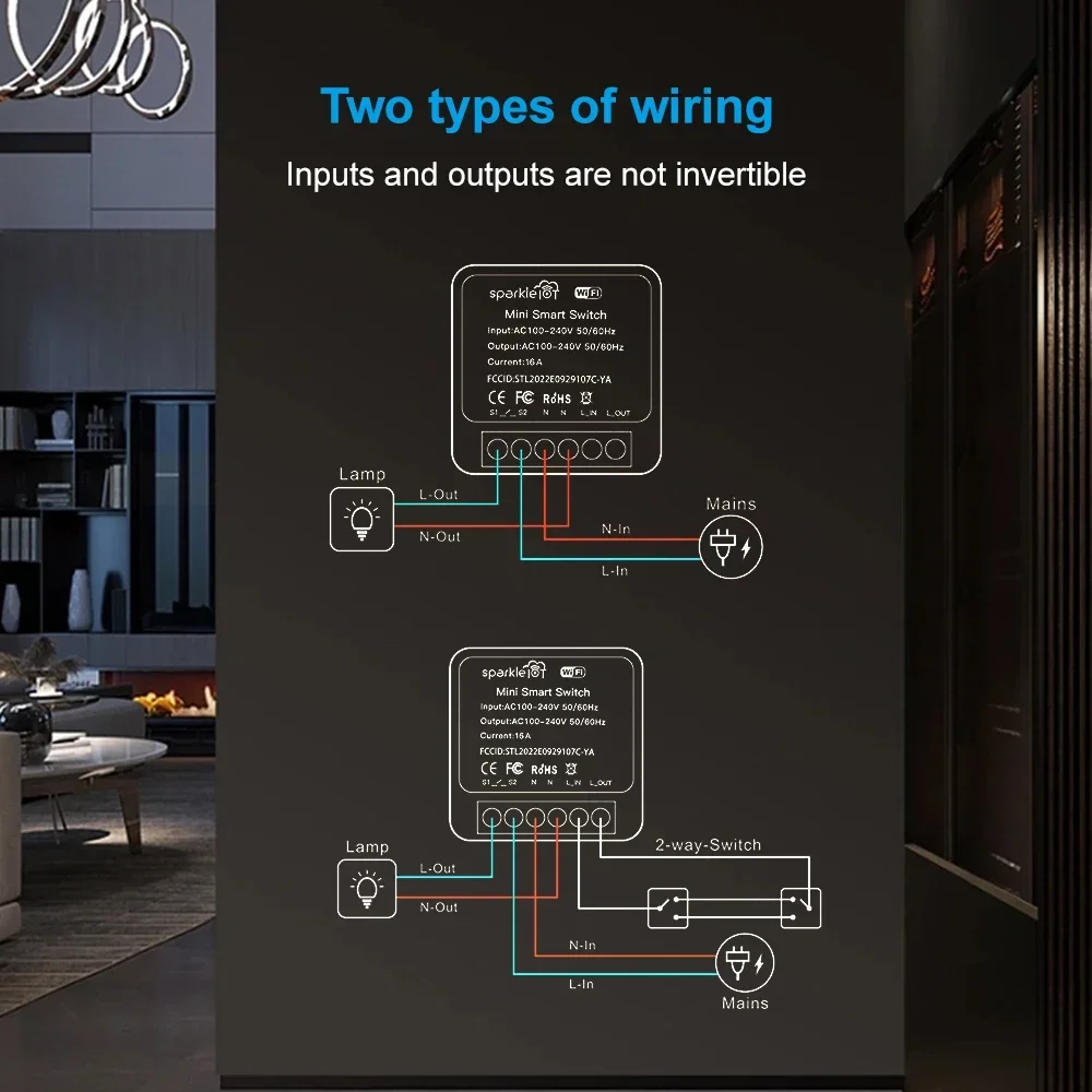 مفتاح ذكي 16A Matter WIFI للتح - مراجعة Home Automation Tutorial وسعره
