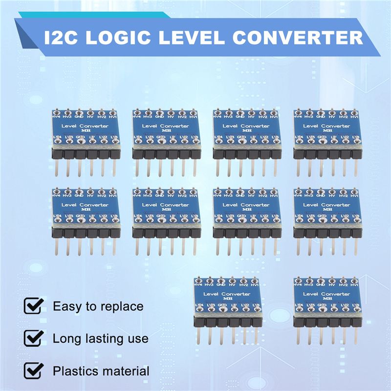 مجموعة كاملة من 10 قطع: محول م - مراجعة Level Shifter 3.3V وسعره