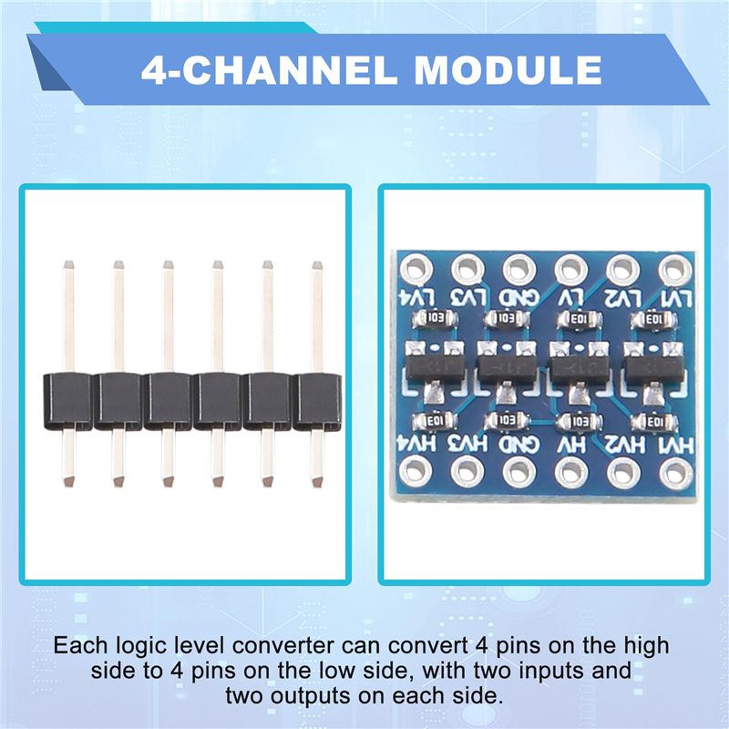 مجموعة كاملة من 10 قطع: محول م - مراجعة Level Shifter 3.3V وسعره