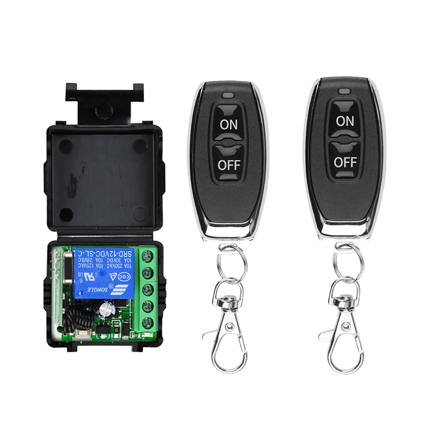 مفتاح تحكم عن بعد عالمي للبواب - مراجعة 433Mhz Receiver Module وسعره