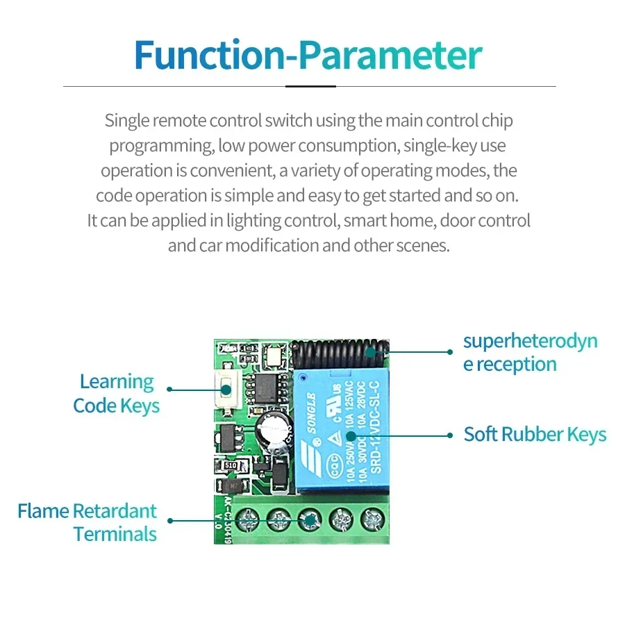 تيار مستمر 12 فولت التحكم عن ب - مراجعة 433Mhz Receiver Module وسعره