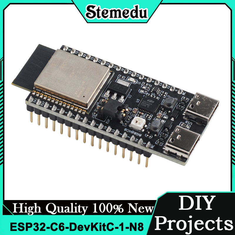لوحة ESP32 C6 DevKitC 1 N8 للإ - مراجعة Iot Diy Home Automation وسعره