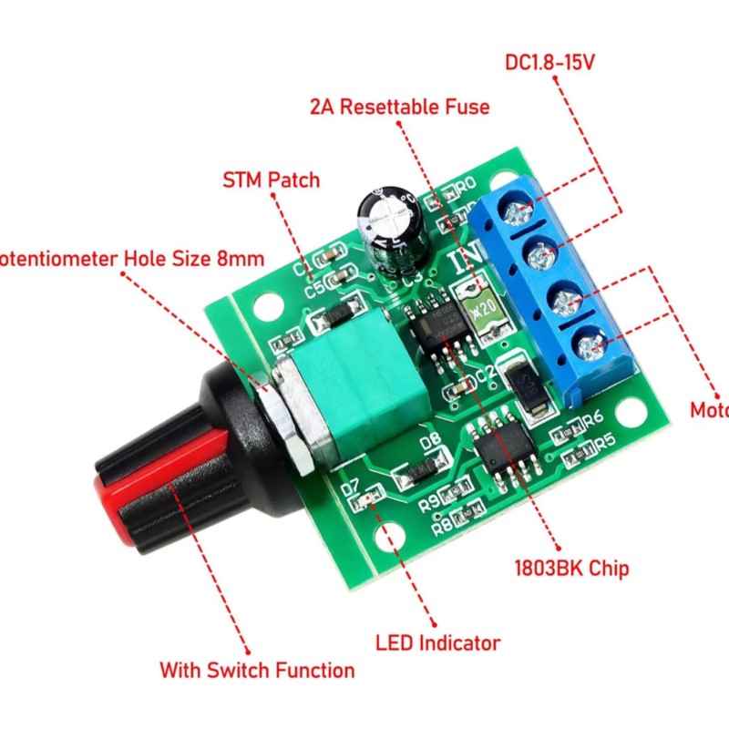 وحدة تحكم في سرعة محرك التيار  - مراجعة Level Shifter 3.3V وسعره